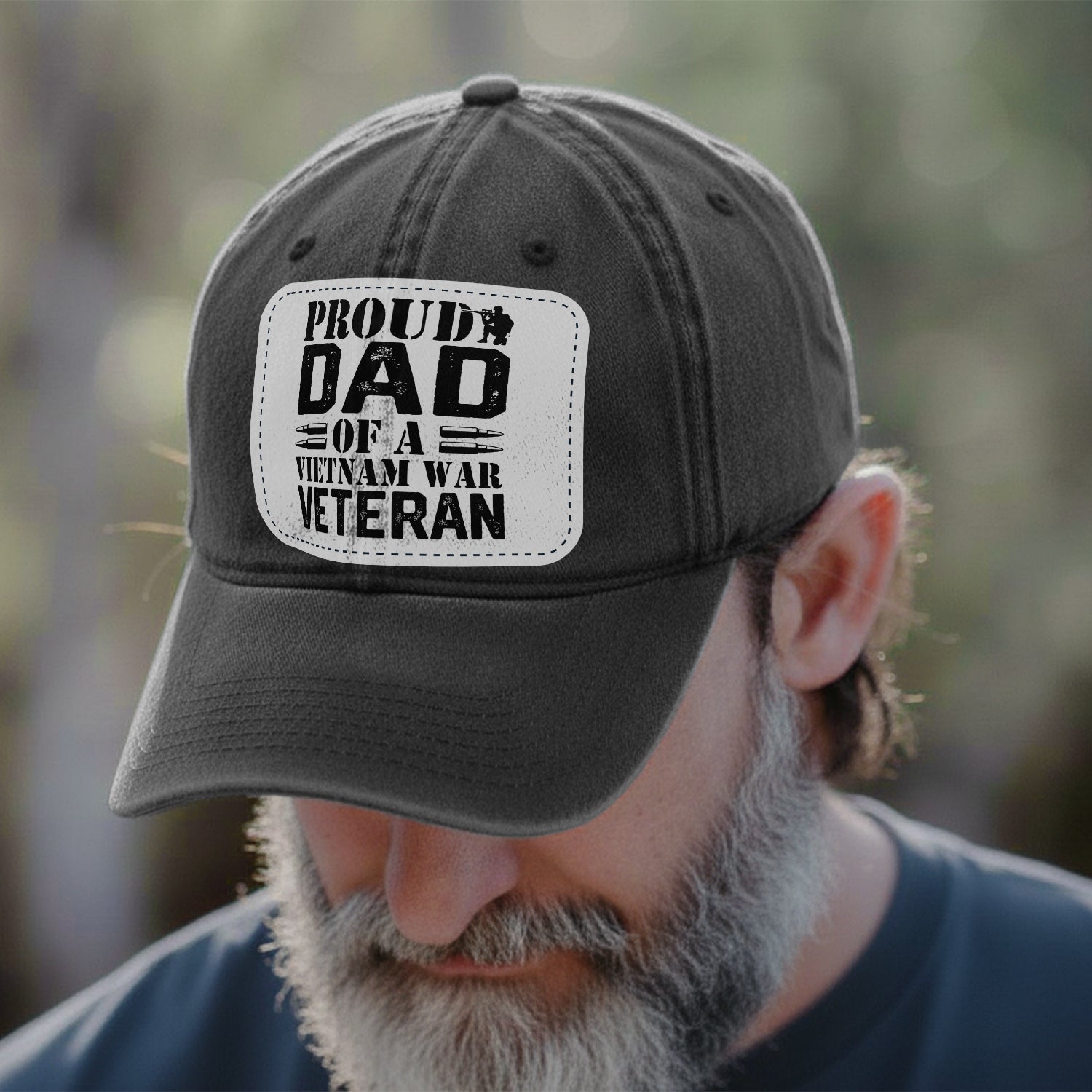 Vietnam Veteran Proud Dad Baseball Cap