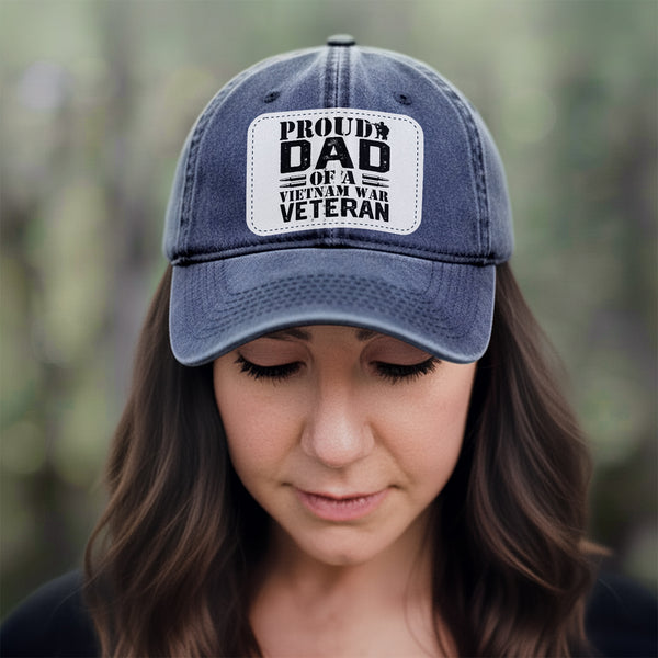 Vietnam Veteran Proud Dad Baseball Cap