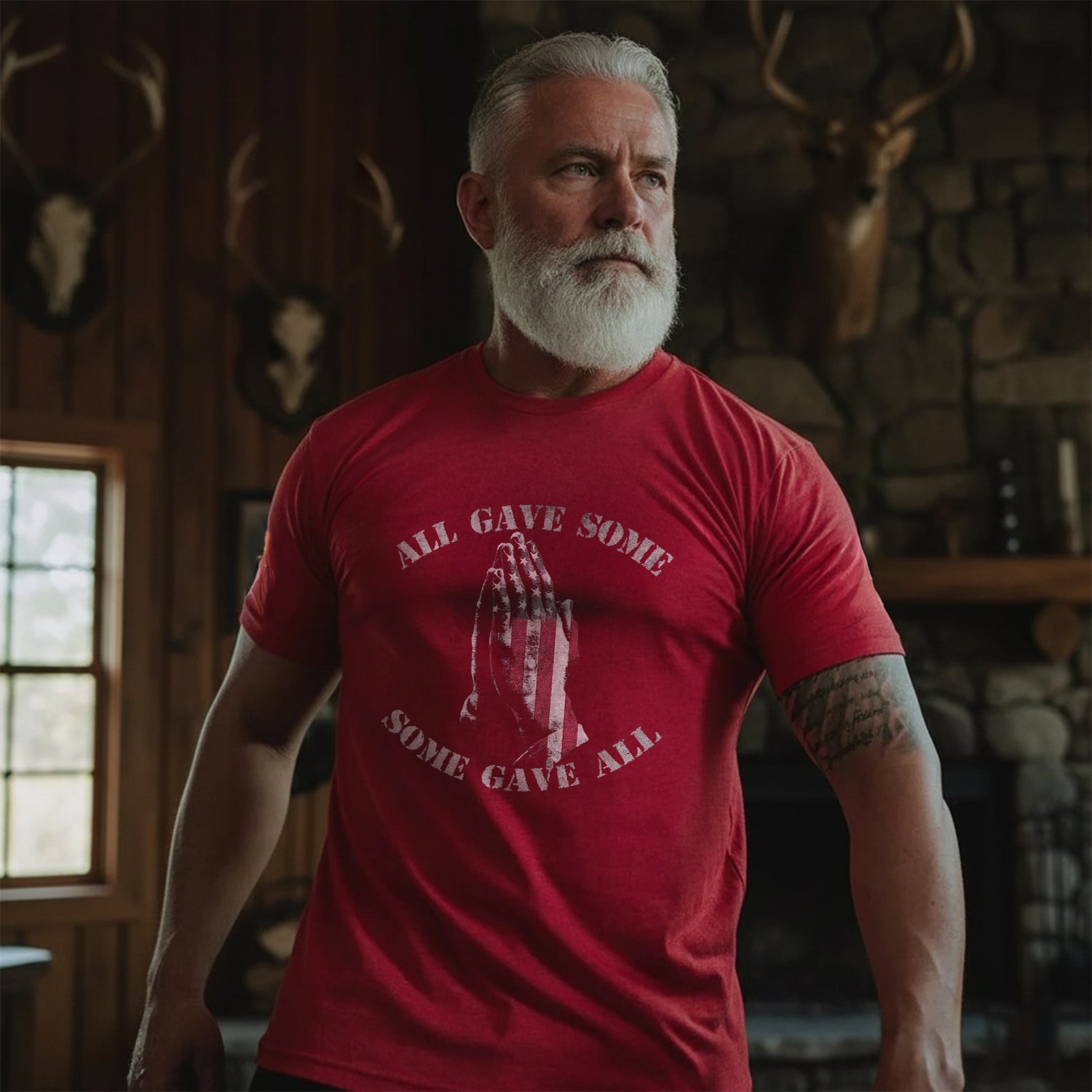 POW MIA All Gave Some Some Gave All Proud T-Shirt Secondary image