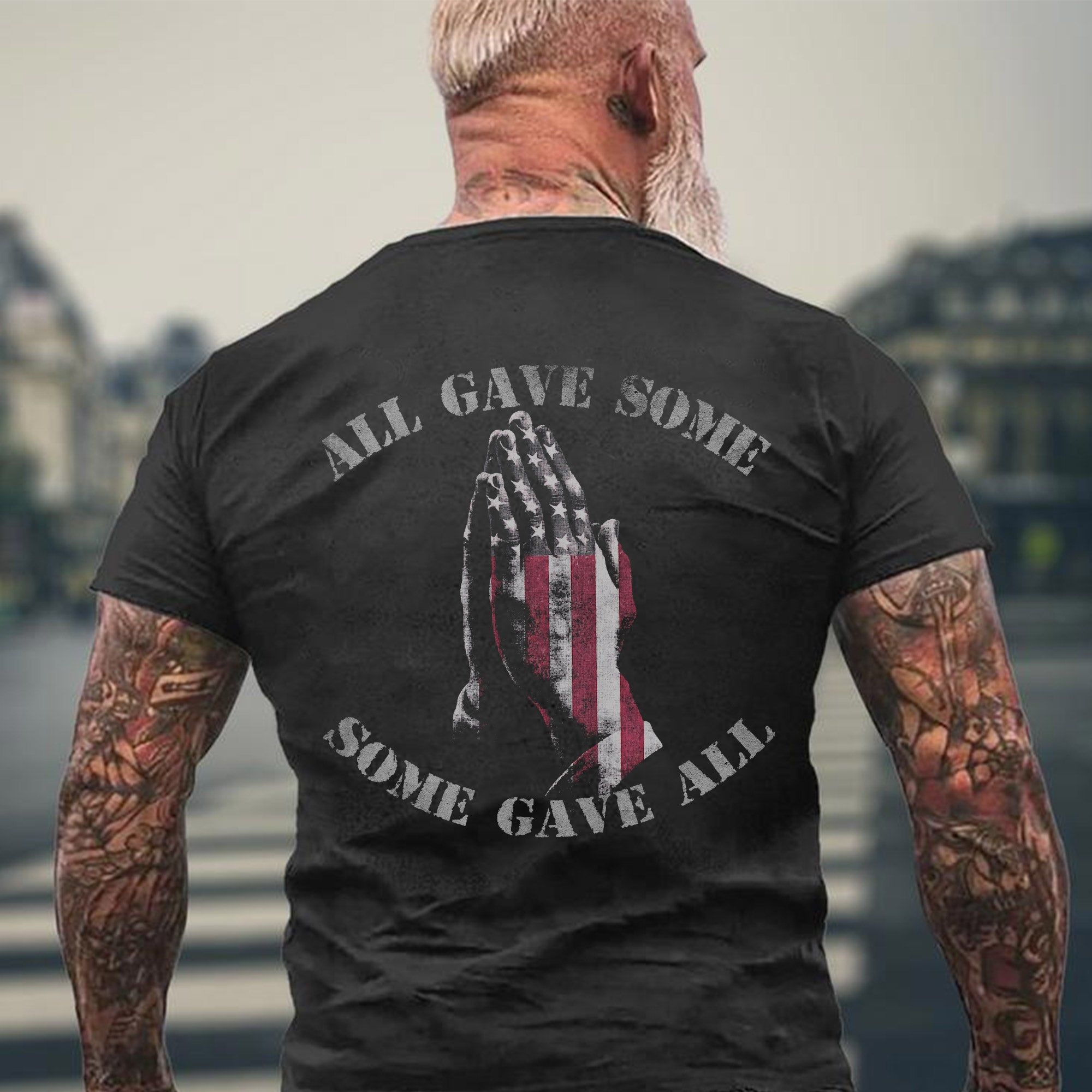 POW MIA All Gave Some Some Gave All Proud US Military Veteran Remembrance T-Shirt
