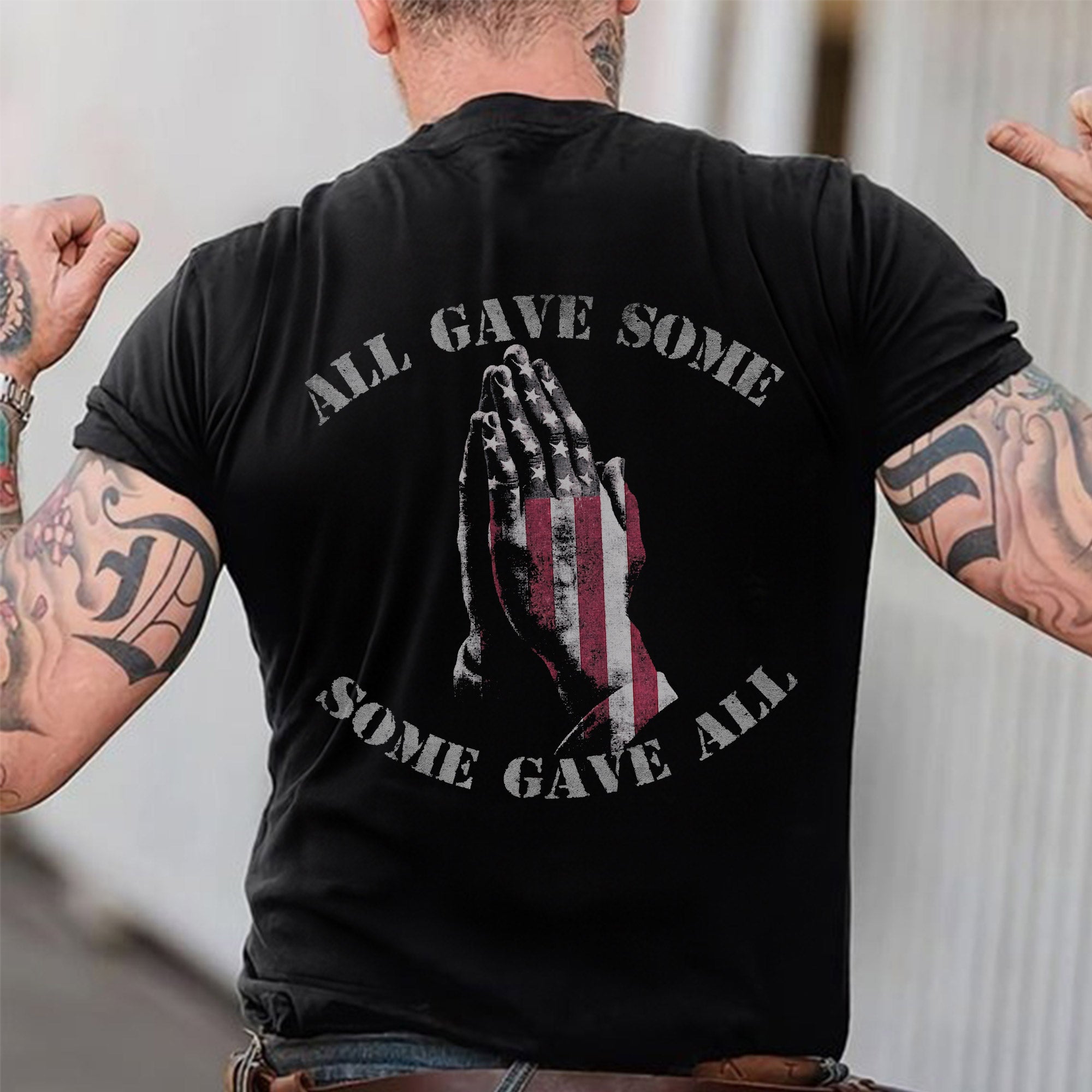 POW MIA All Gave Some Some Gave All Proud US Military Veteran Remembrance T-Shirt