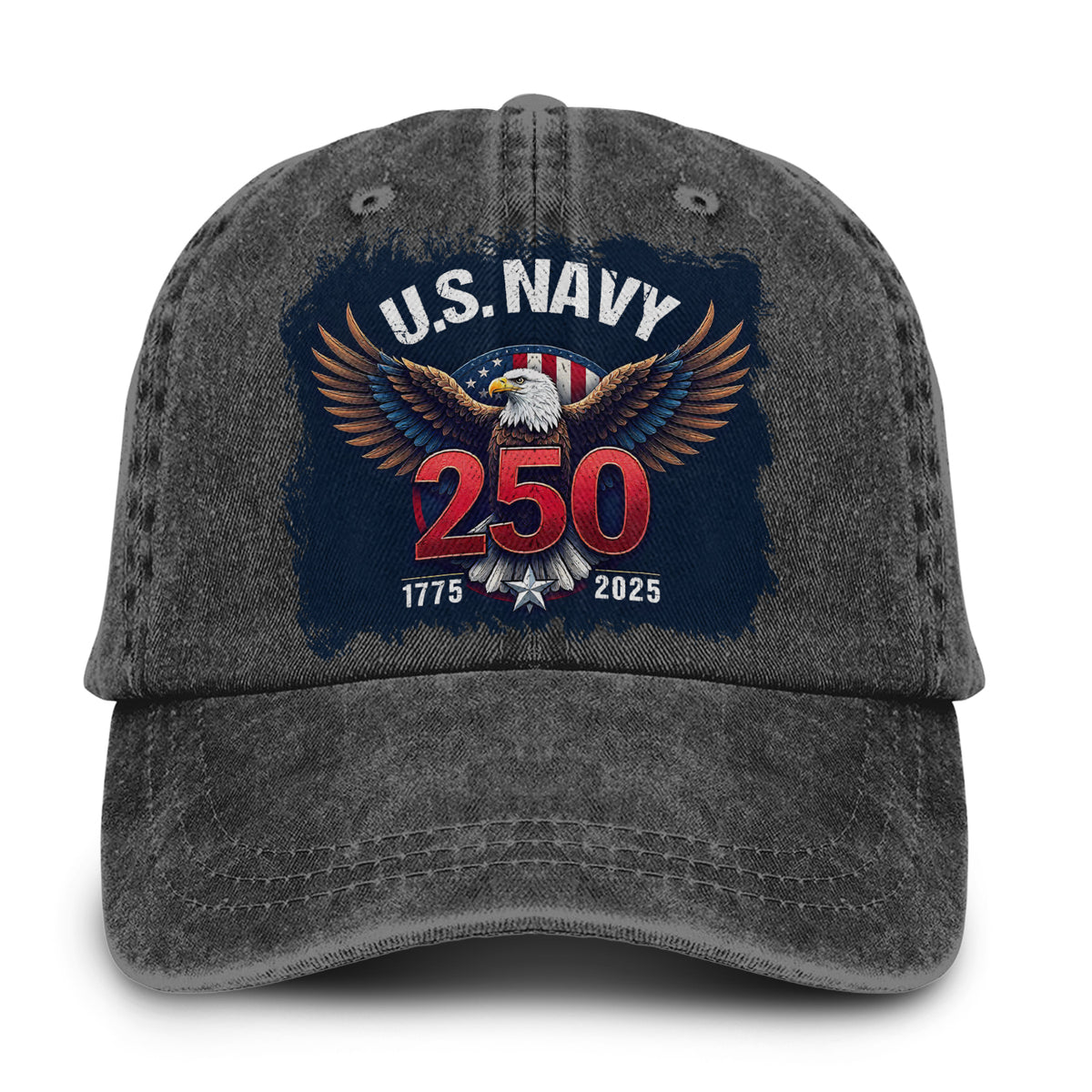 U.S. Navy Anchored in Honor Baseball Cap Main image