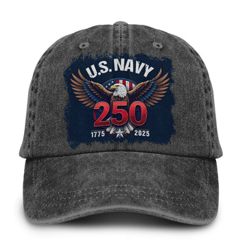 U.S. Navy Anchored in Honor Baseball Cap