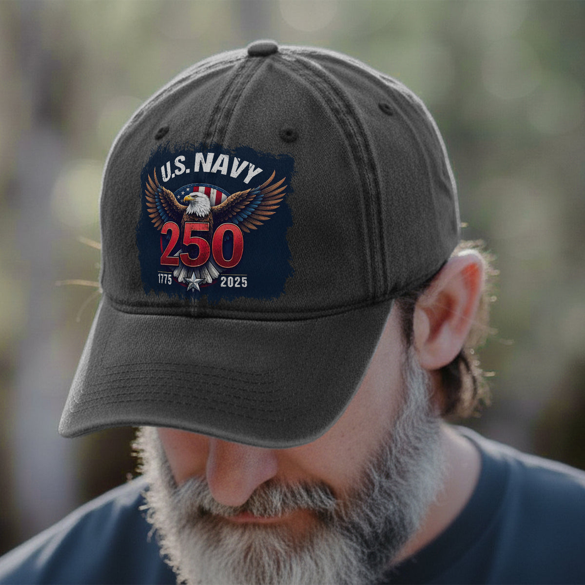 U.S. Navy Anchored in Honor Baseball Cap