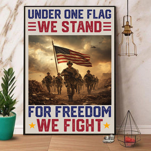 United as Veterans Defending Liberty Poster