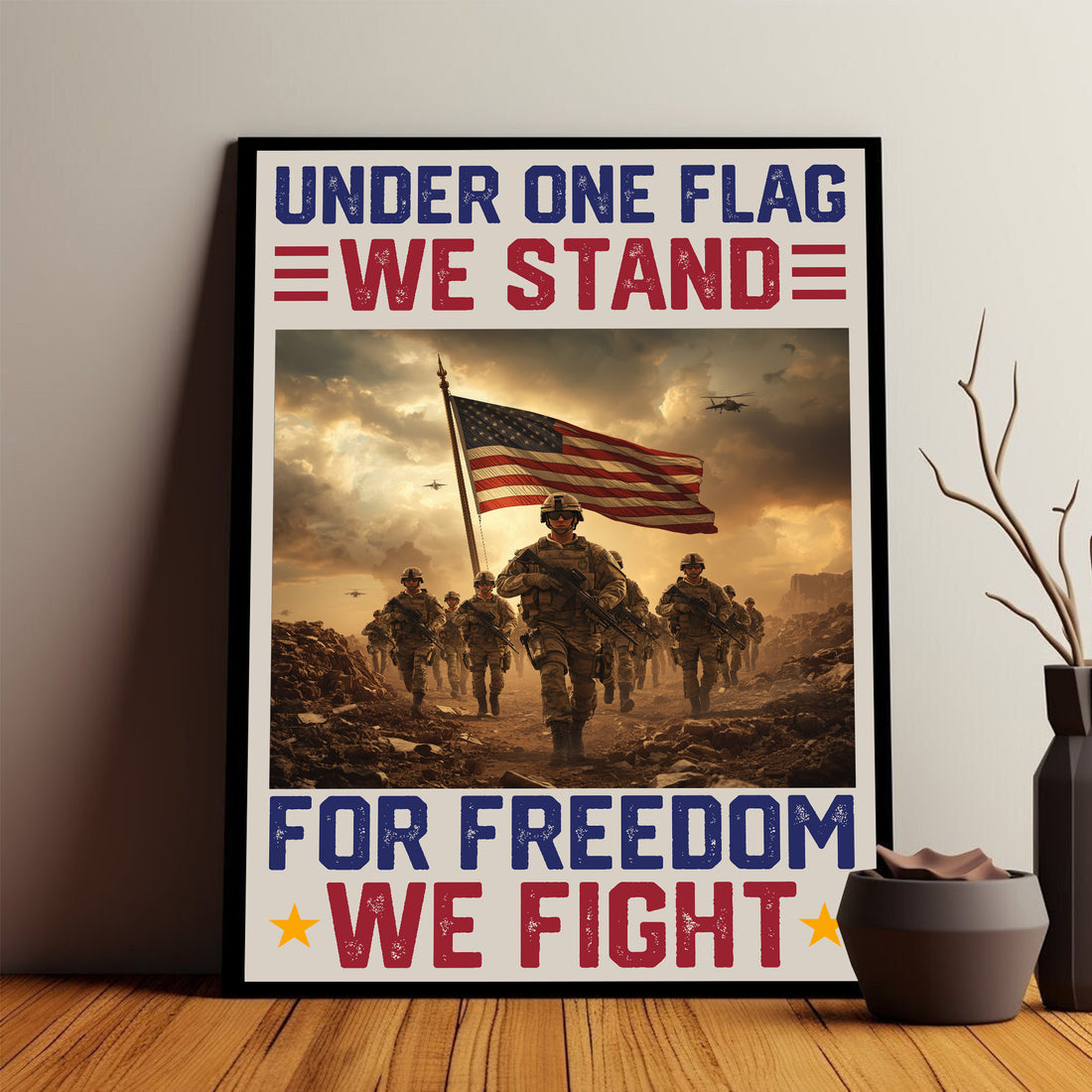 United as Veterans Defending Liberty Poster