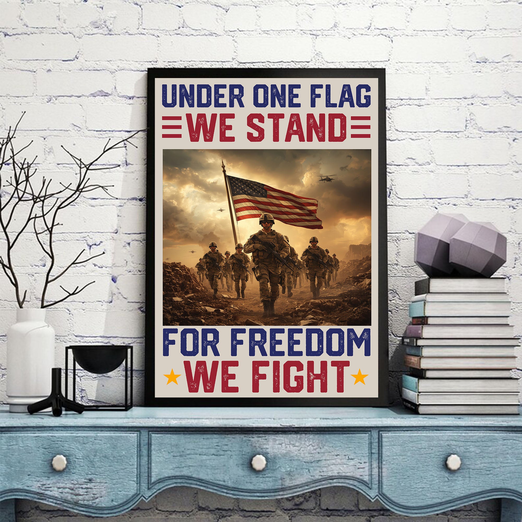 United as Veterans Defending Liberty Poster