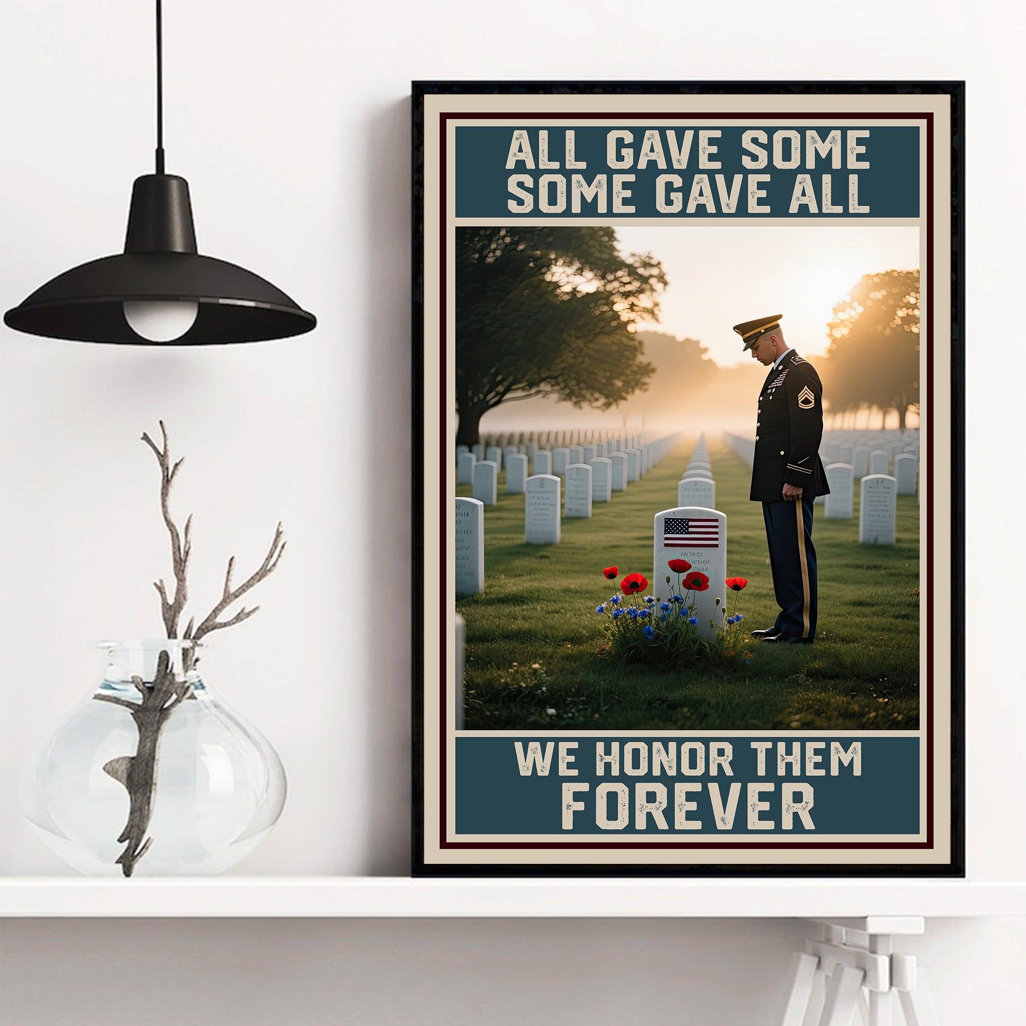 Veteran Pride Poster Honoring Their Sacrifice