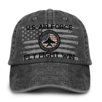 U.S. Air Force Fly Fight Win Baseball Cap