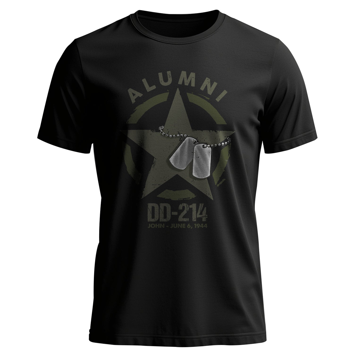 Alumni DD-214 Proud Veteran Status Earned T-Shirt
