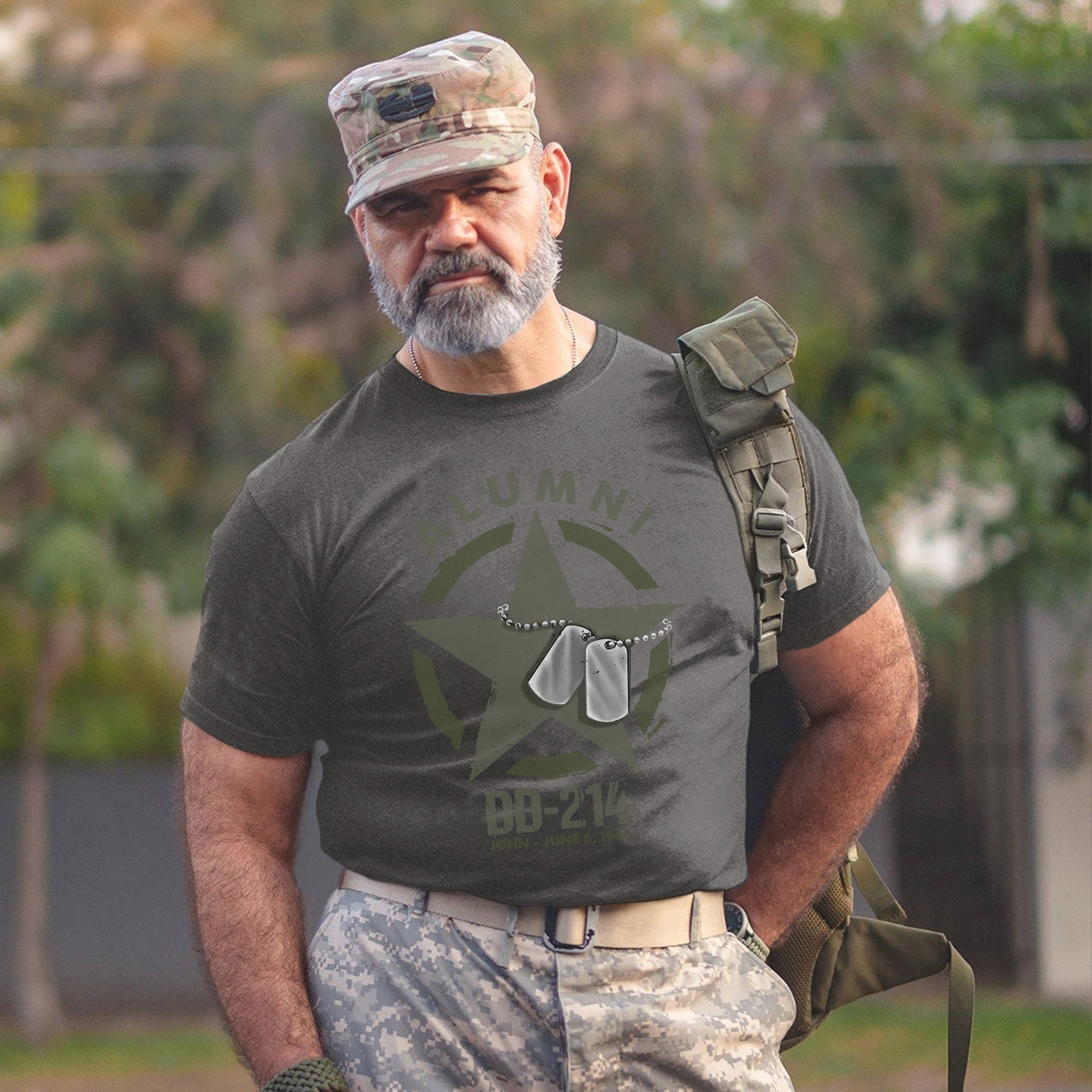 Alumni DD-214 Proud Veteran Status Earned T-Shirt