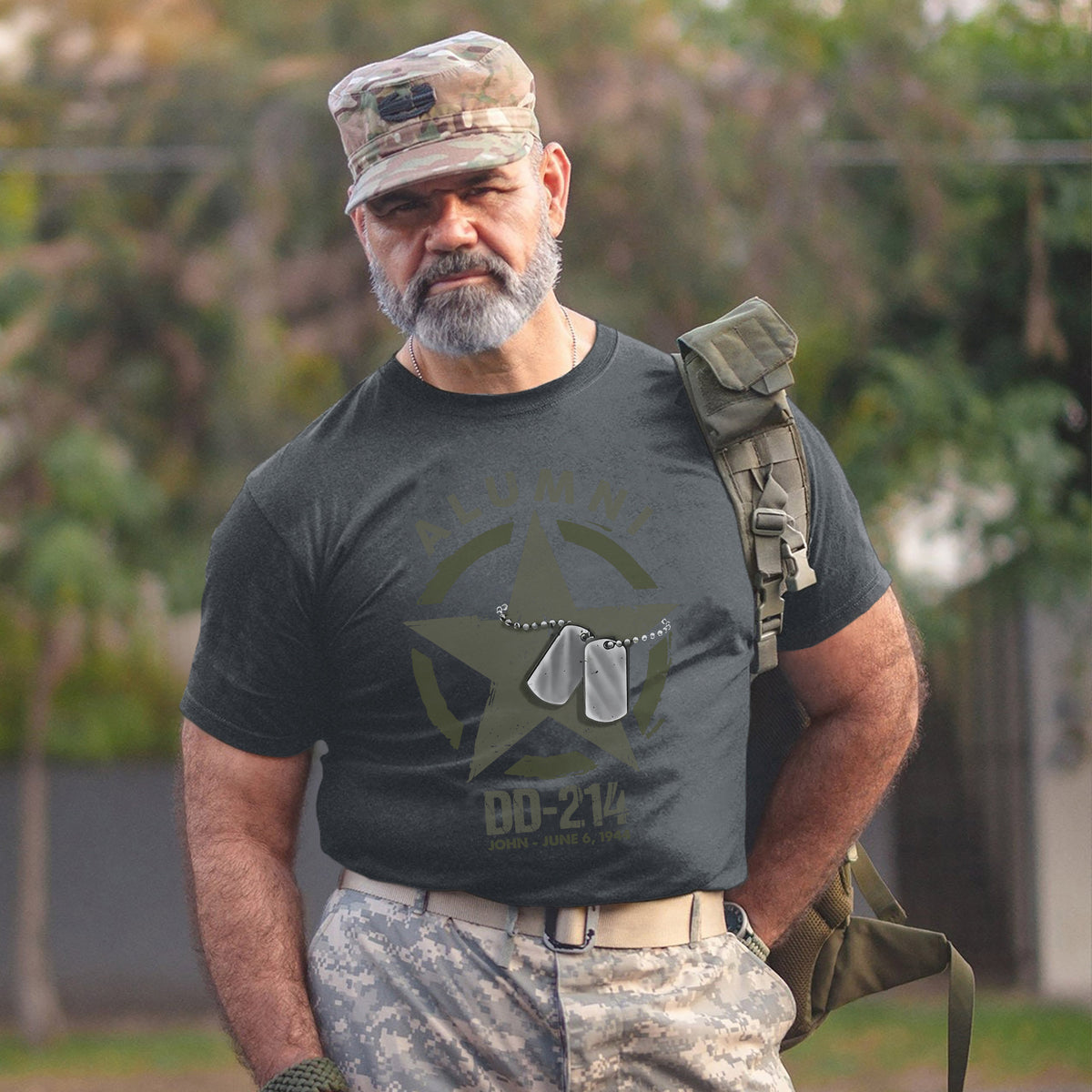 Alumni DD-214 Proud Veteran Status Earned T-Shirt