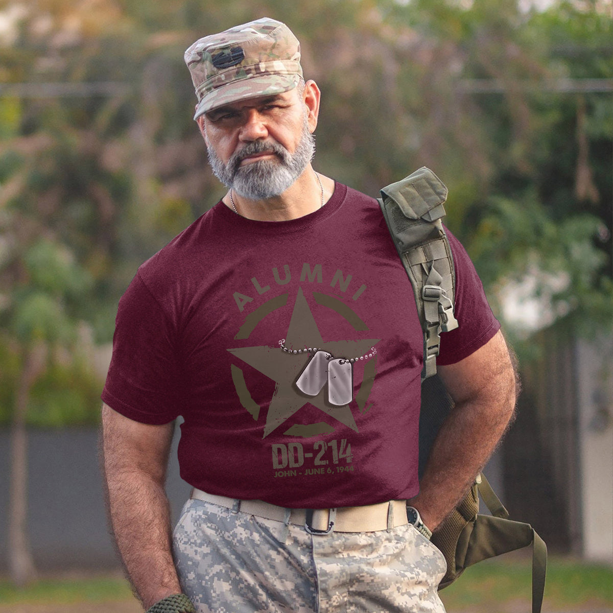 Alumni DD-214 Proud Veteran Status Earned T-Shirt