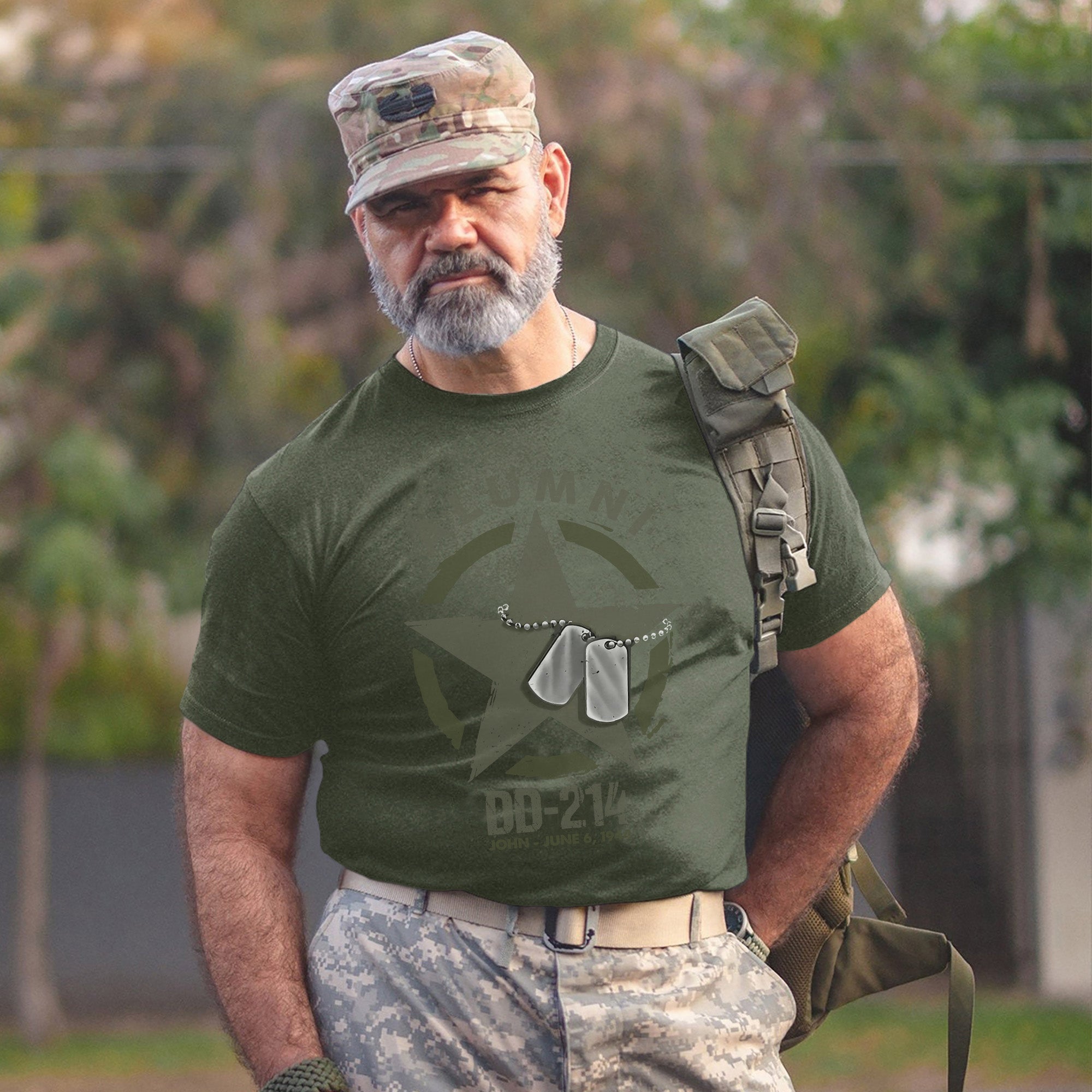 Alumni DD-214 Proud Veteran Status Earned T-Shirt