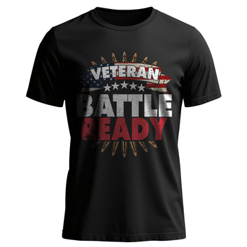 Veteran Battle Ready Always Prepared T-Shirt