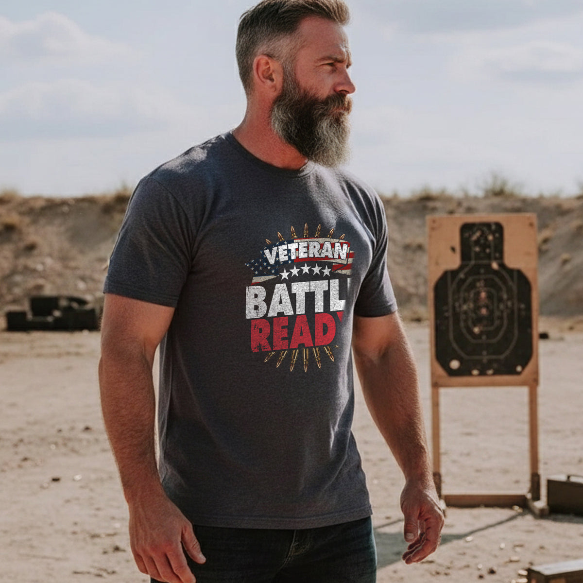Veteran Battle Ready Always Prepared T-Shirt