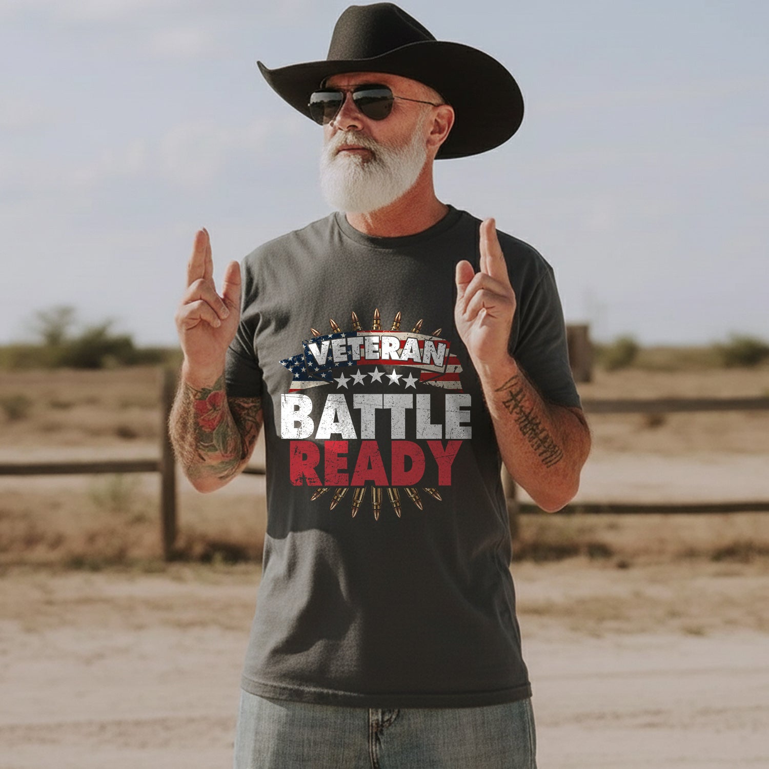 Veteran Battle Ready Always Prepared T-Shirt