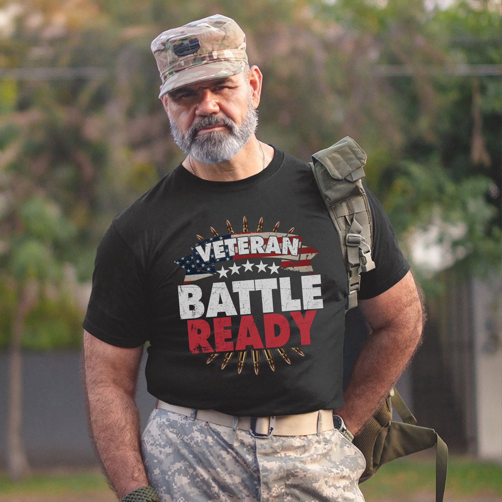 Veteran Battle Ready Always Prepared T-Shirt