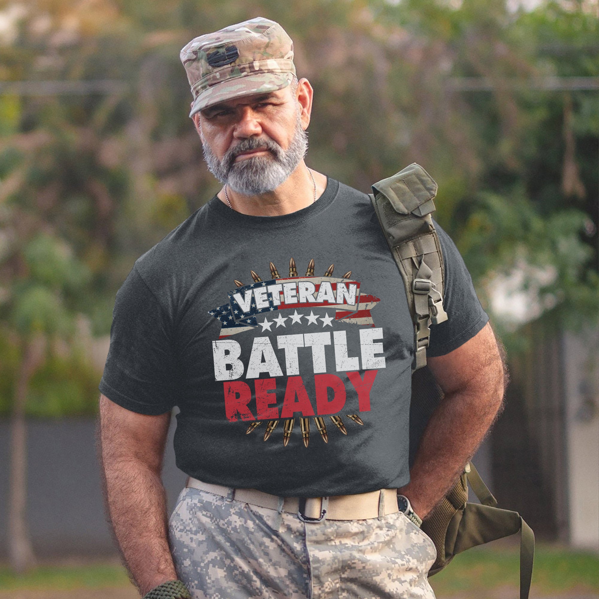 Veteran Battle Ready Always Prepared T-Shirt