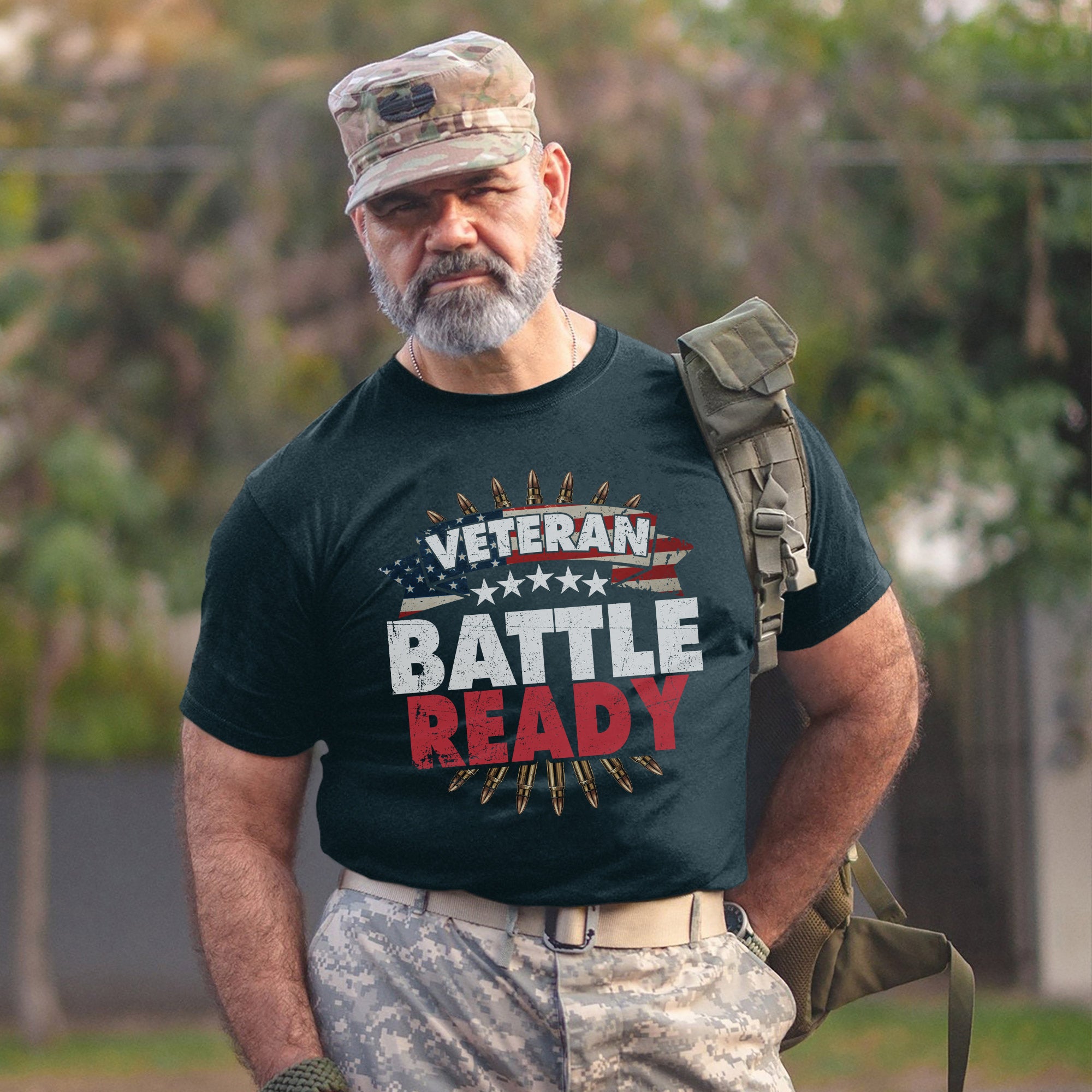 Veteran Battle Ready Always Prepared T-Shirt