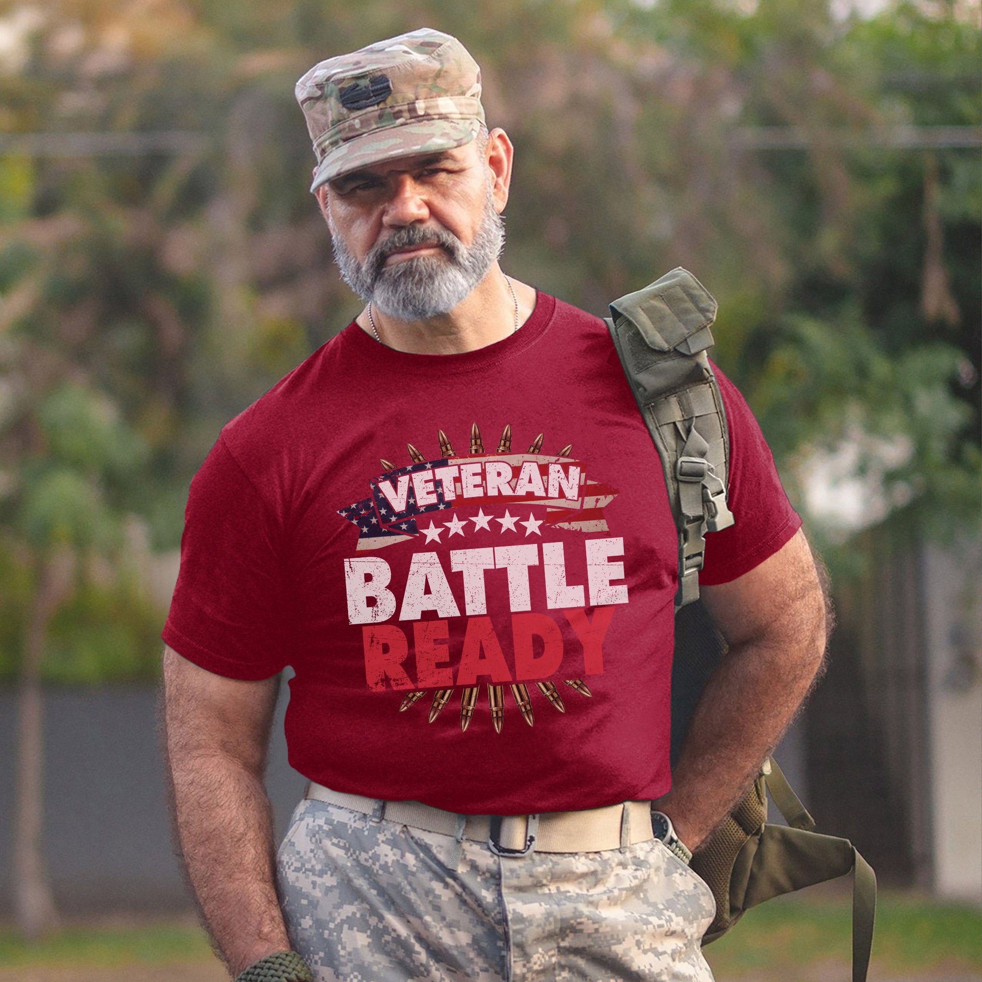 Veteran Battle Ready Always Prepared T-Shirt