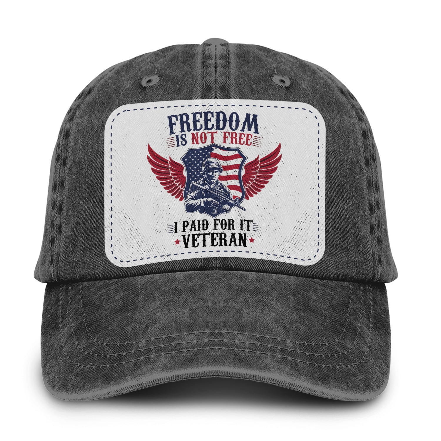 Veteran Pride Freedom Isn't Free Baseball Cap