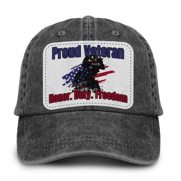 Veteran Pride Duty Honor America Baseball Cap