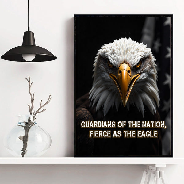 U.S. Military Strength and Honor Poster