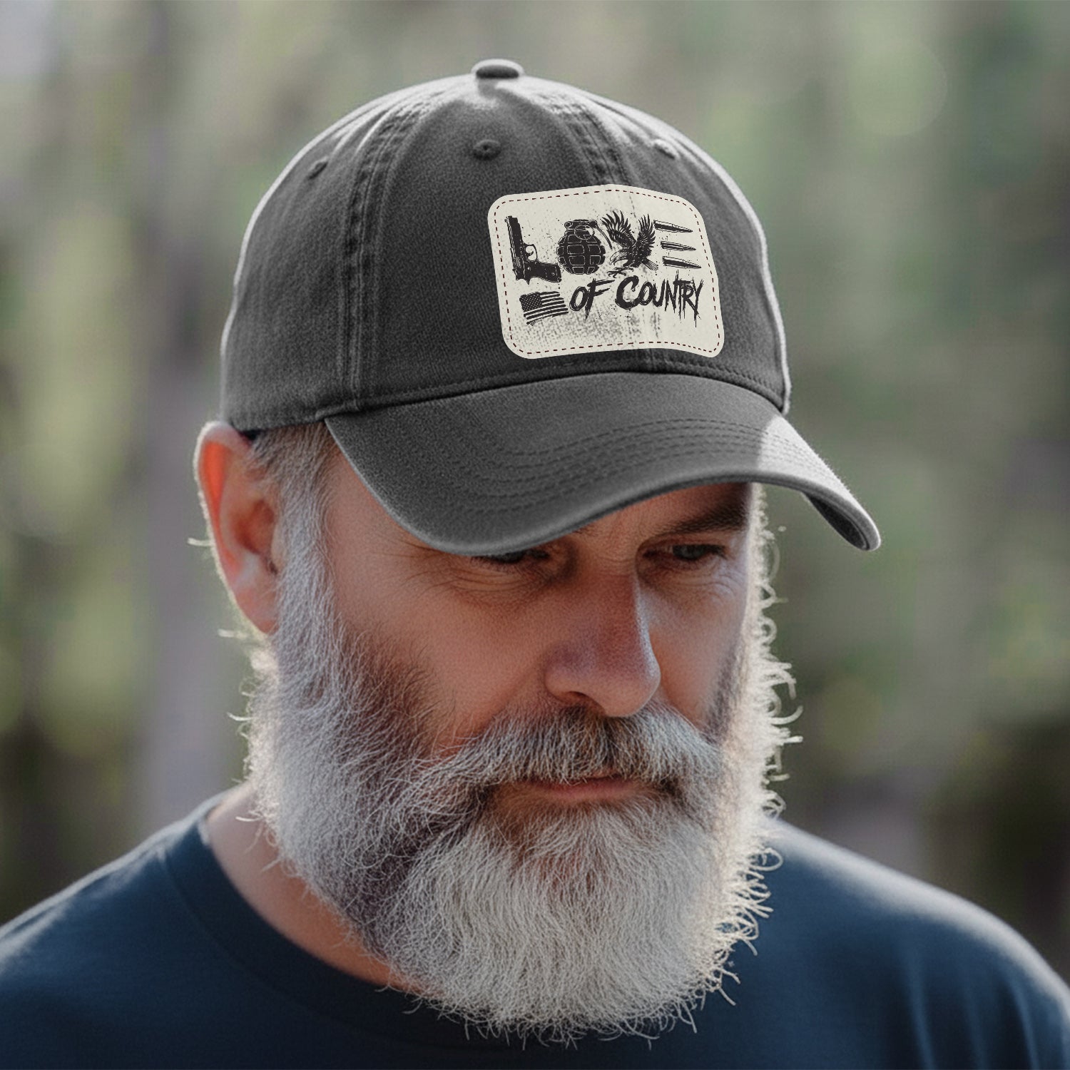 Proud U.S. Veteran Service Baseball Cap Secondary image