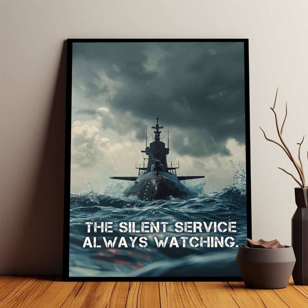 U.S. Navy Silent Service Guardians Poster