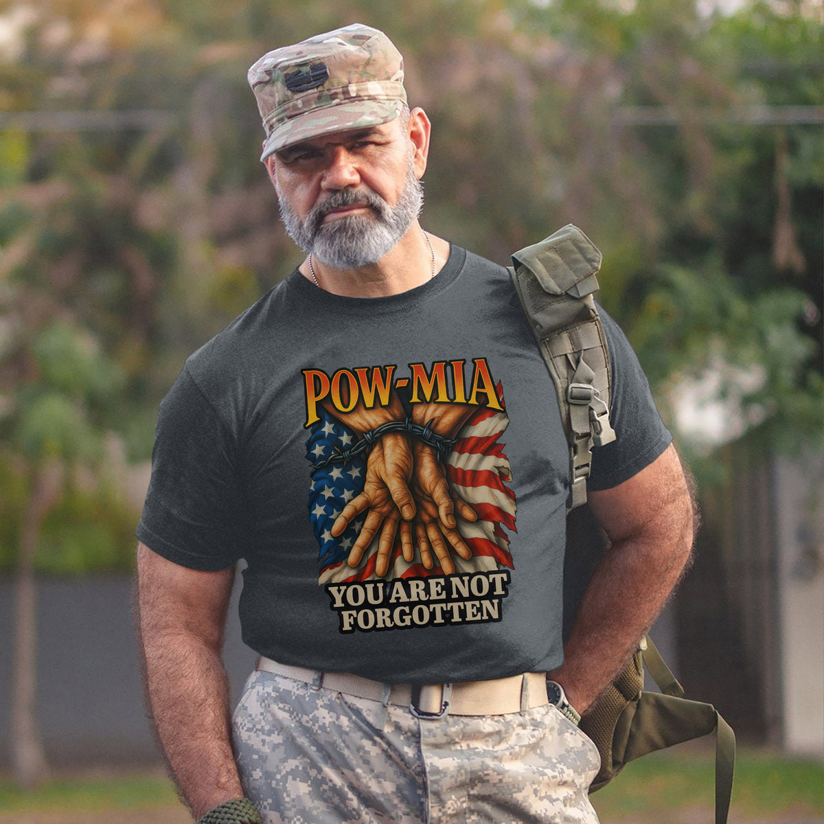 You Are Not Forgotten POW MIA Proud US T-Shirt
