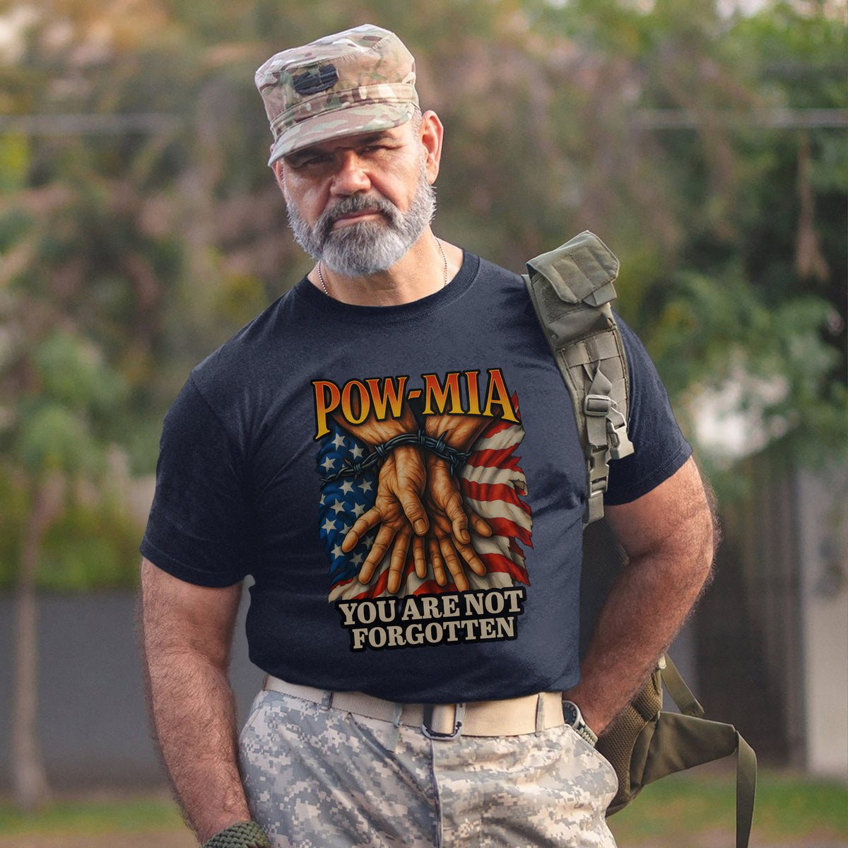You Are Not Forgotten POW MIA Proud US T-Shirt