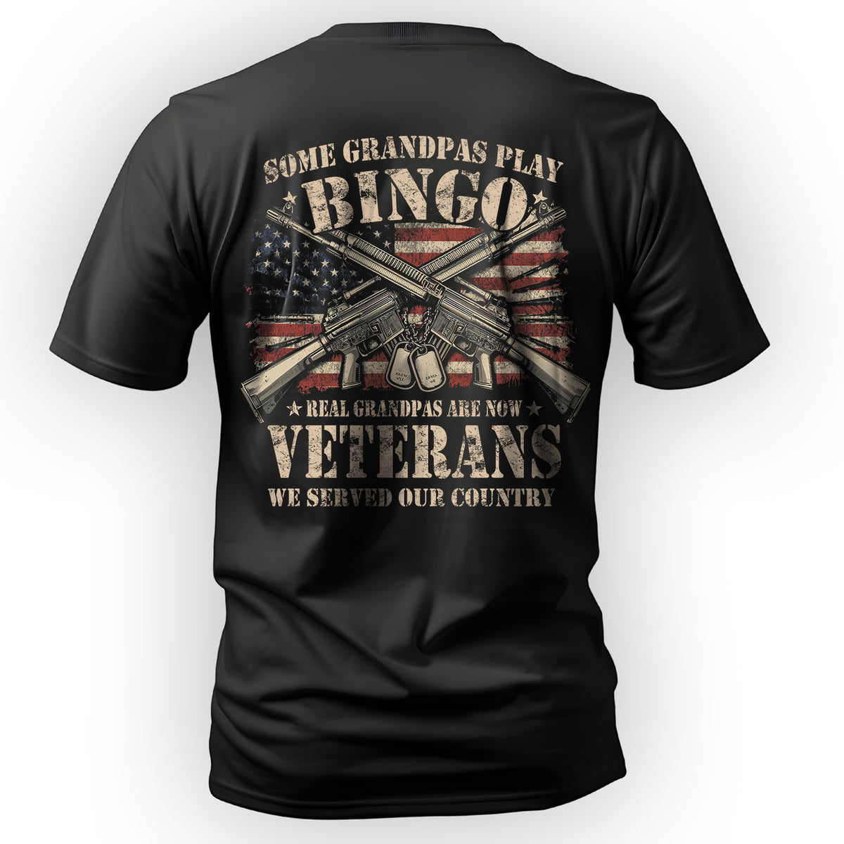 Some Grandpas Play Bingo Real Grandpas Are T-Shirt Main image