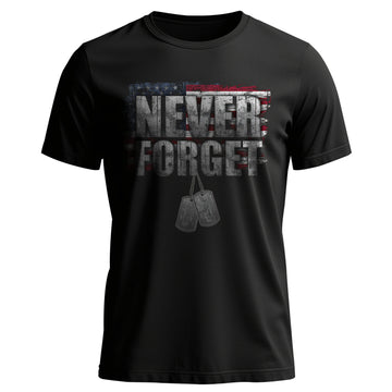 Never Forget One Soldier One Flag One T-Shirt