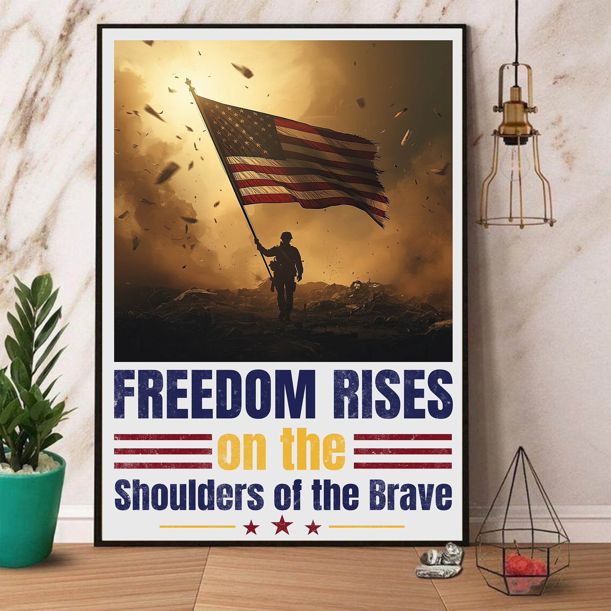 Veteran Pride: Freedom Rises Poster