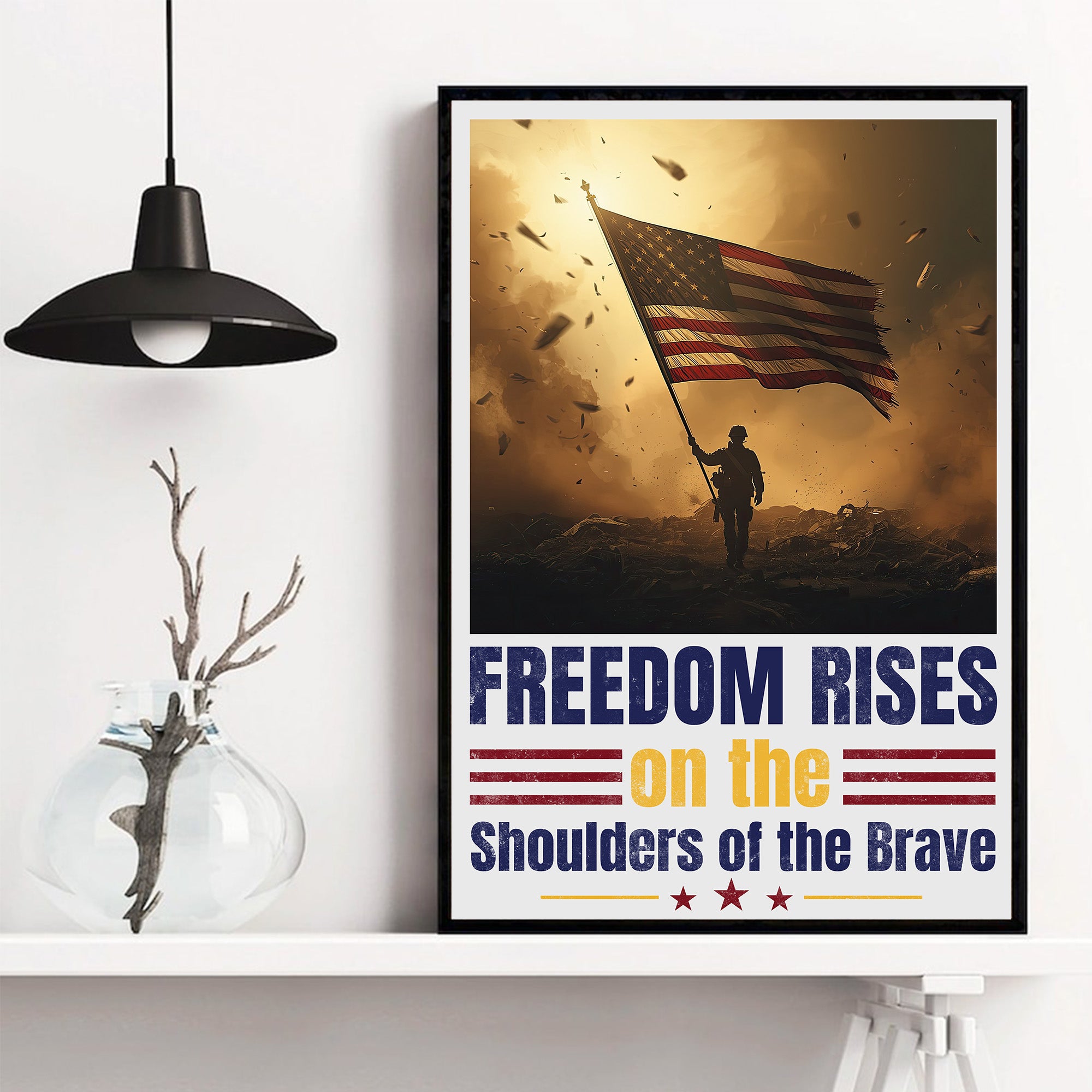 Veteran Pride: Freedom Rises Poster
