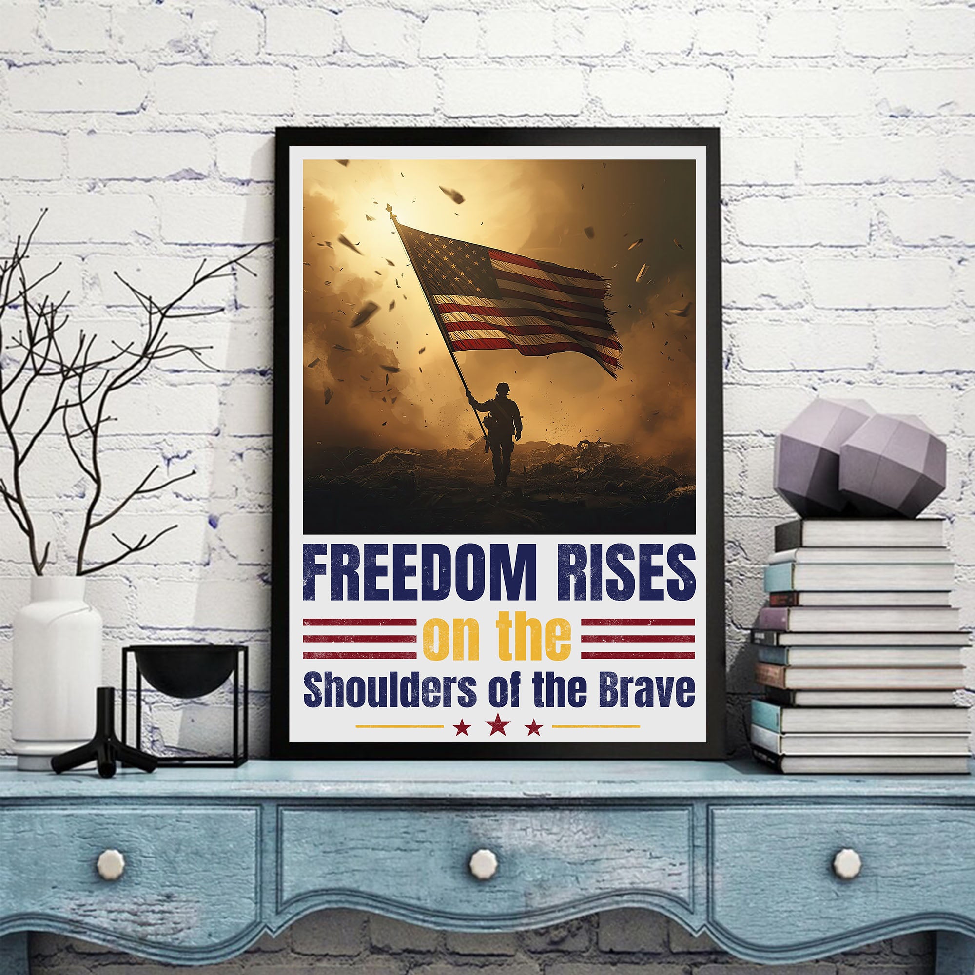 Veteran Pride: Freedom Rises Poster