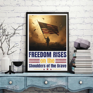 Veteran Pride: Freedom Rises Poster