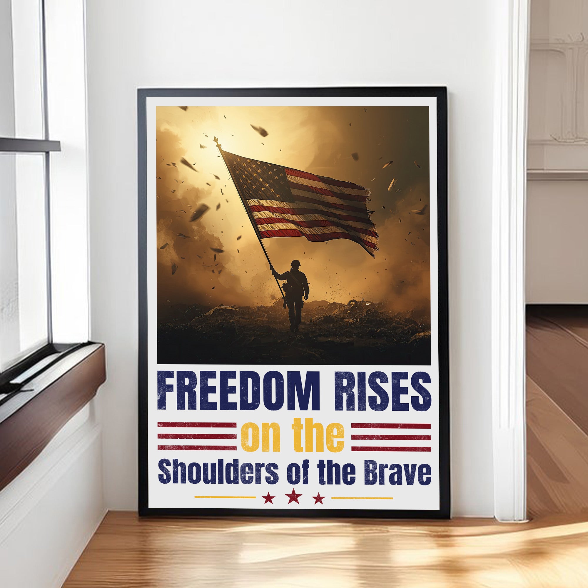 Veteran Pride: Freedom Rises Poster