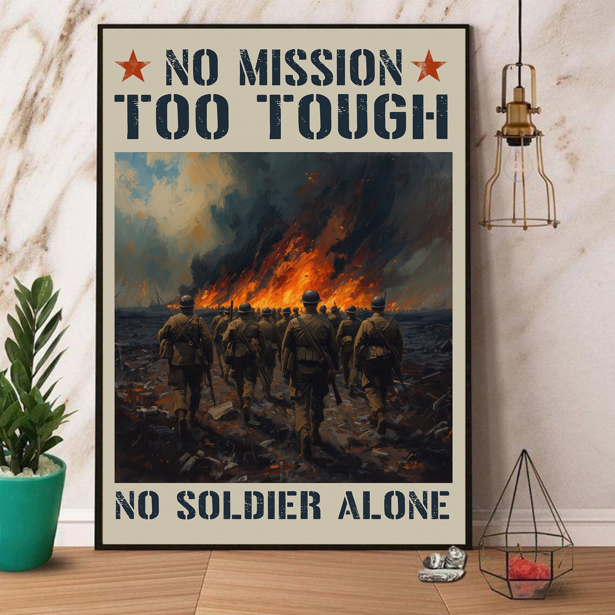 Army Veteran Honor Poster