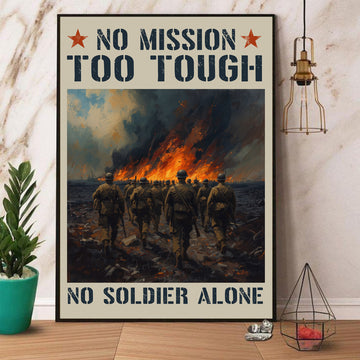 Army Veteran Honor Poster