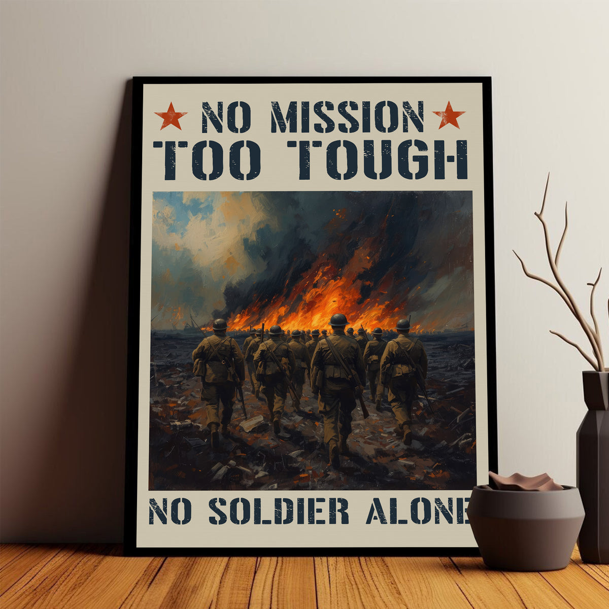 Army Veteran Honor Poster