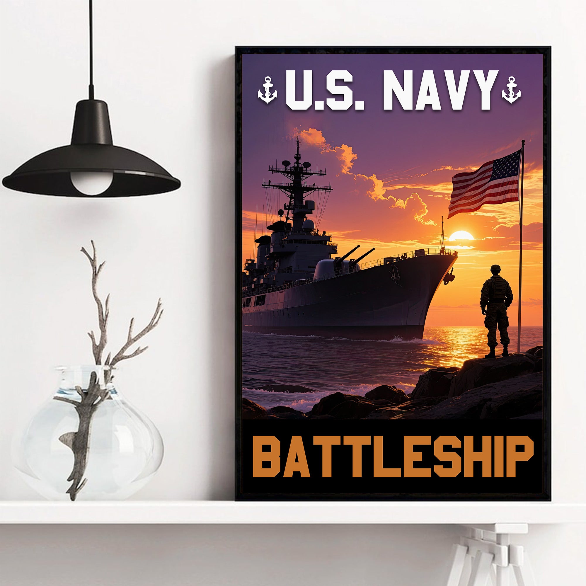 U.S. Navy Sea Power Strength Poster