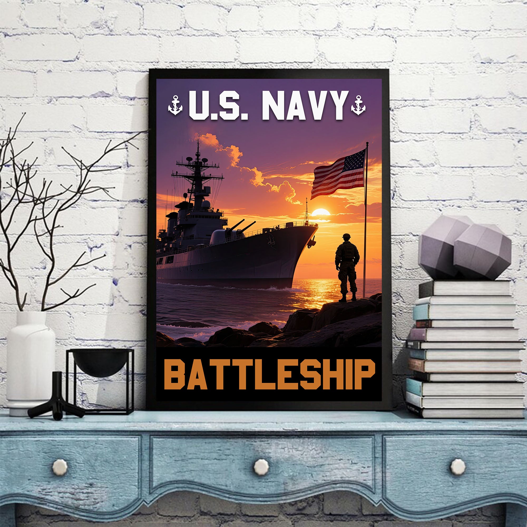 U.S. Navy Sea Power Strength Poster