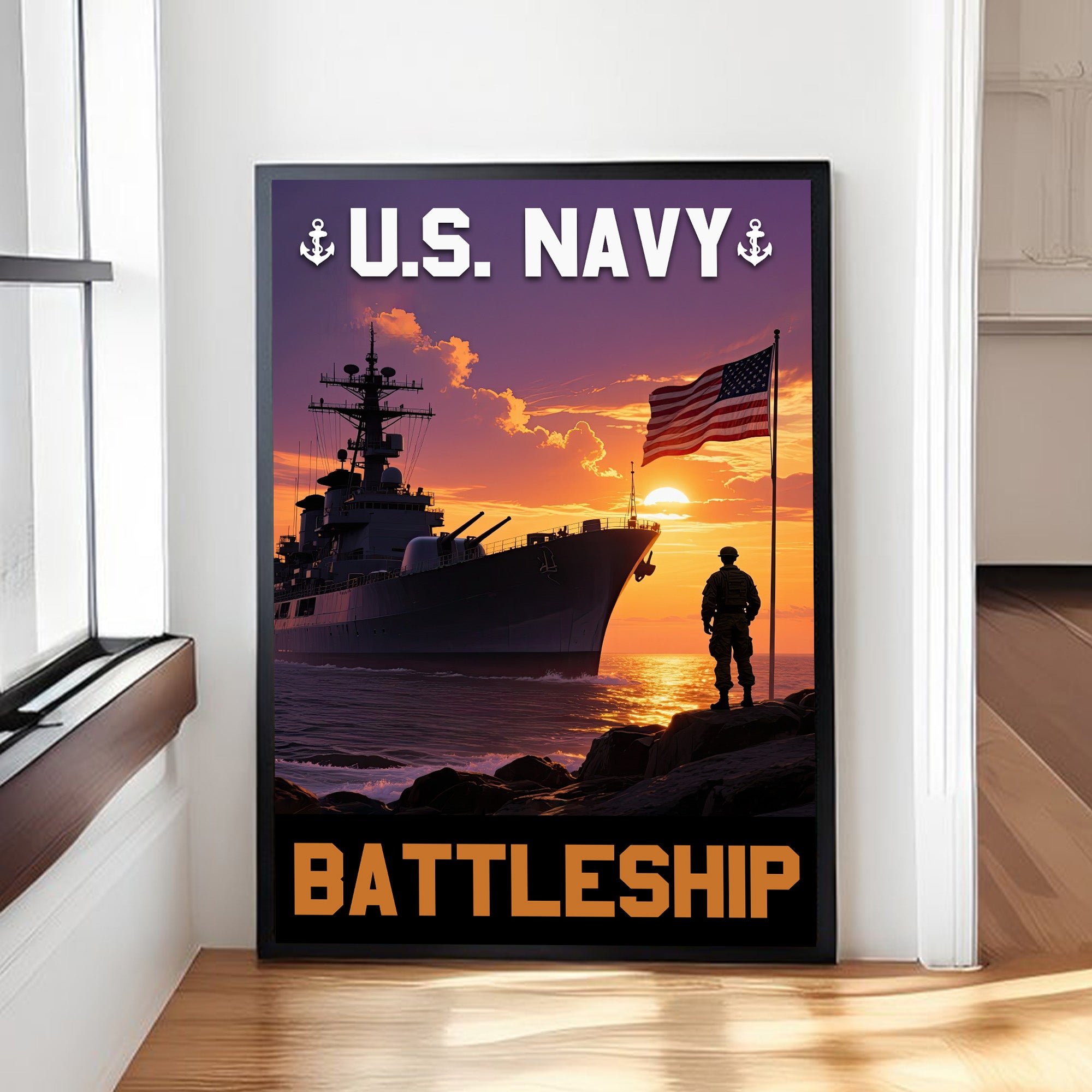 U.S. Navy Sea Power Strength Poster