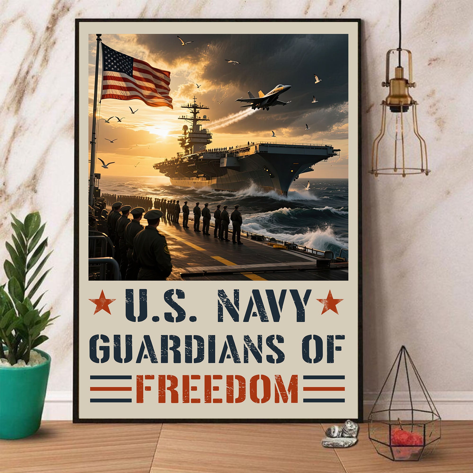 U.S. Navy Guardians of Freedom Poster