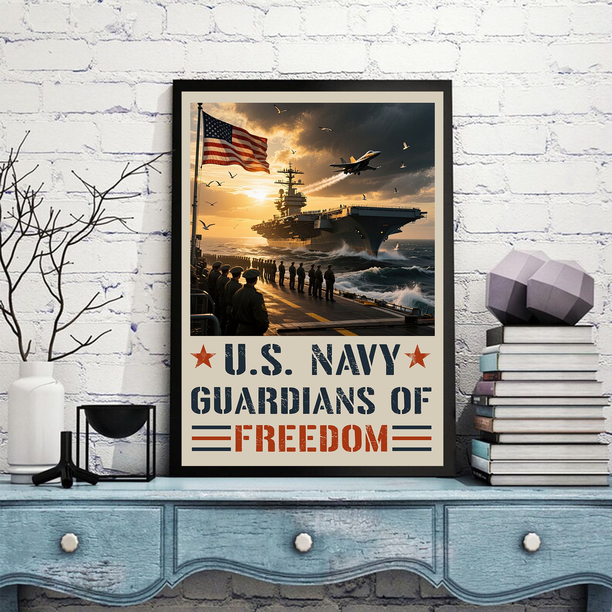 U.S. Navy Guardians of Freedom Poster