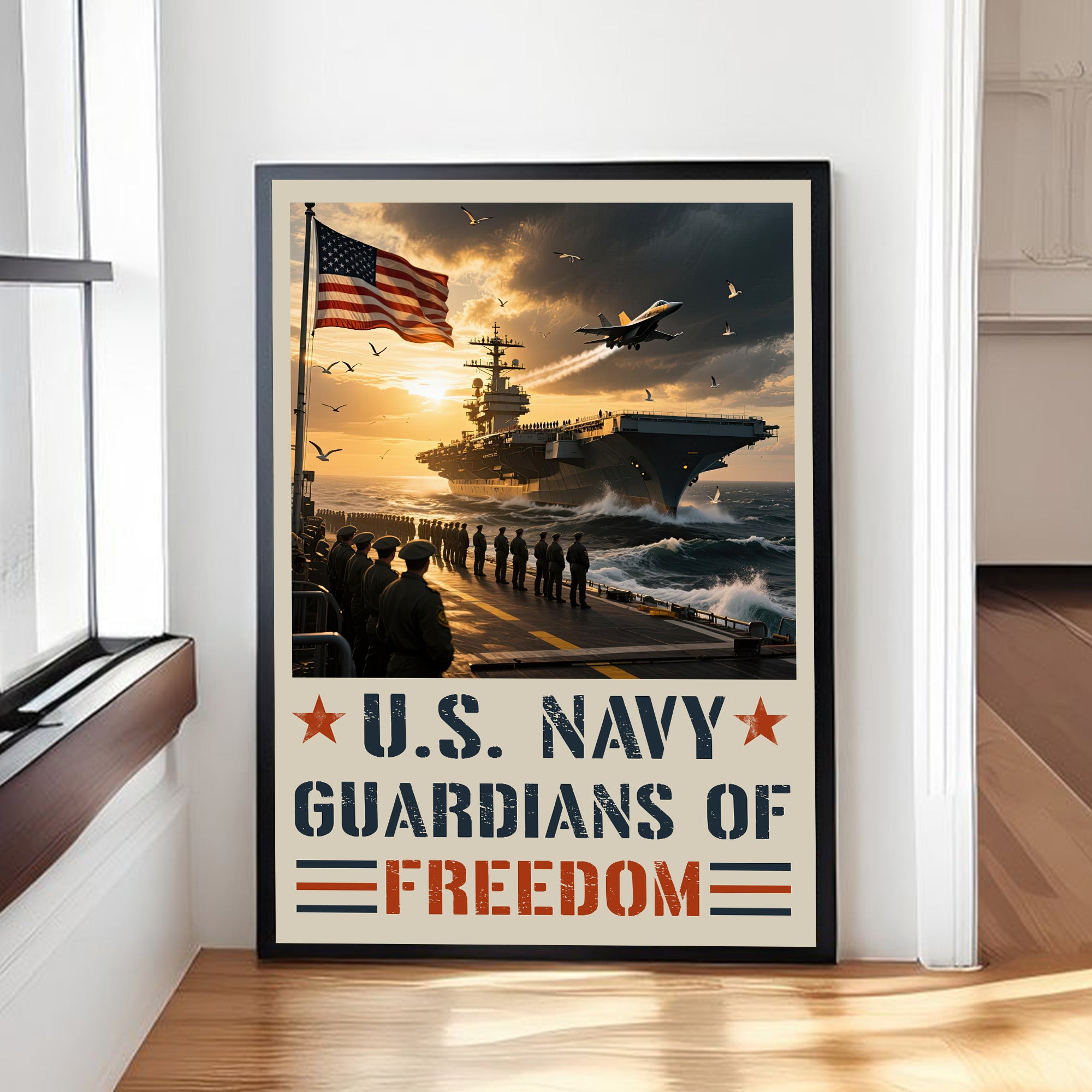 U.S. Navy Guardians of Freedom Poster