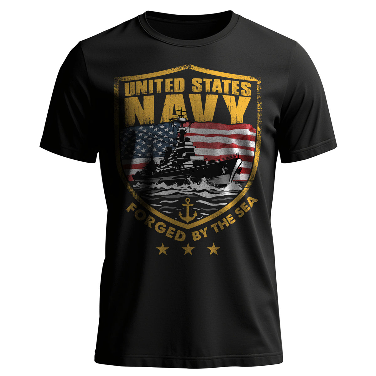 Forged by the Sea Strengthened by Service T-Shirt Main image