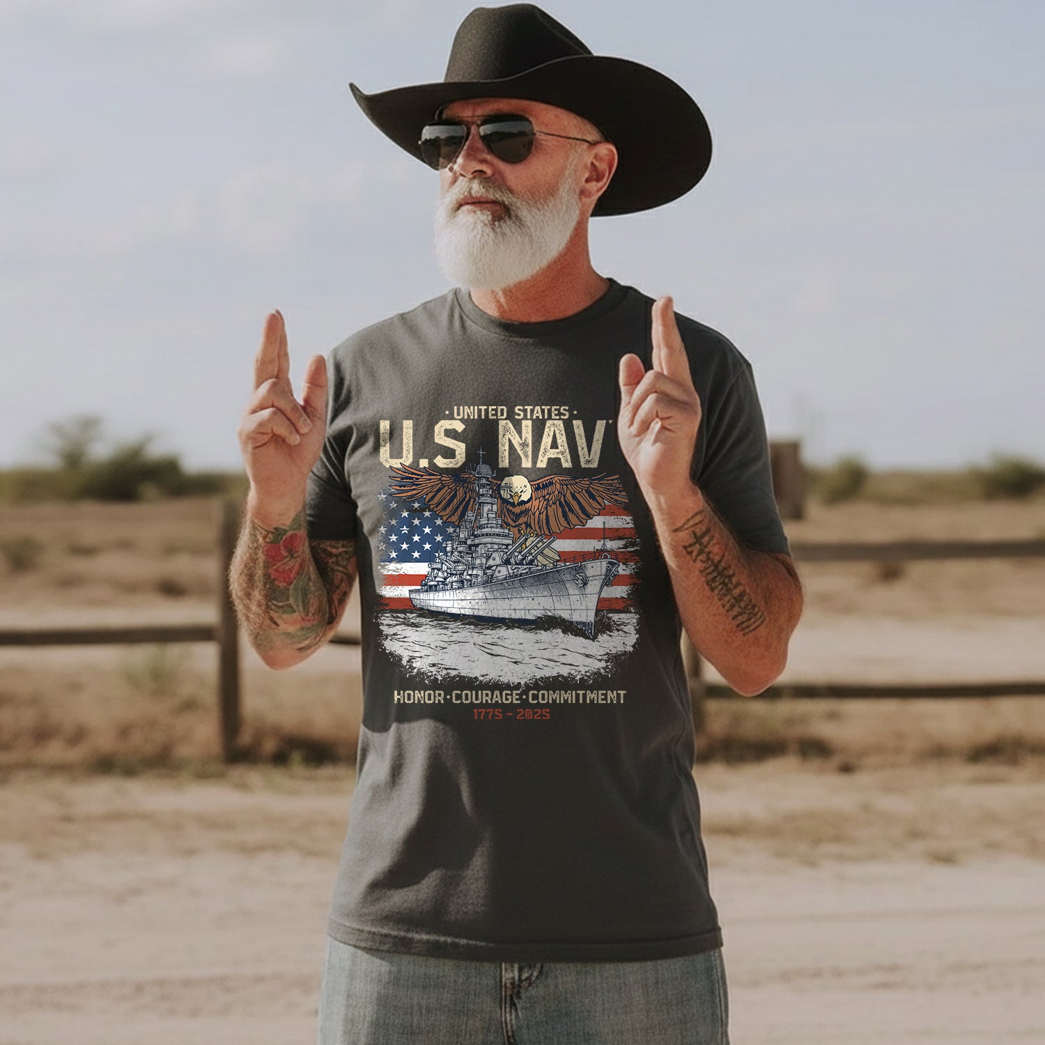 Honor Courage Commitment Core Values of T-Shirt